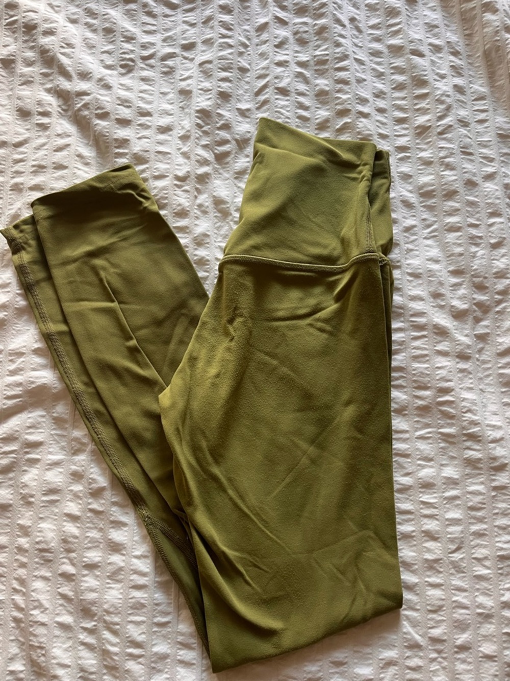 Green lululemon align leggings